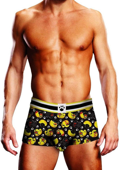 Prowler BDSM Rubber Ducks Trunk - Black/Yellow - Small