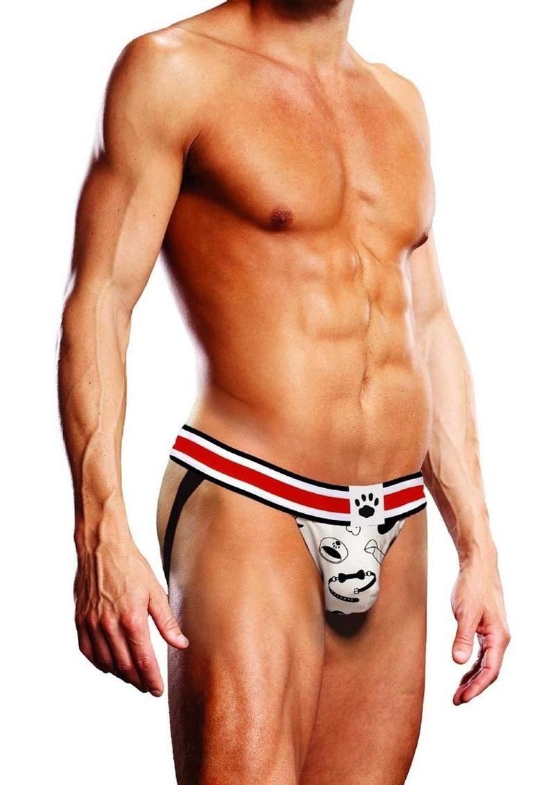 Prowler Puppie Print Jock - Black/White - Medium