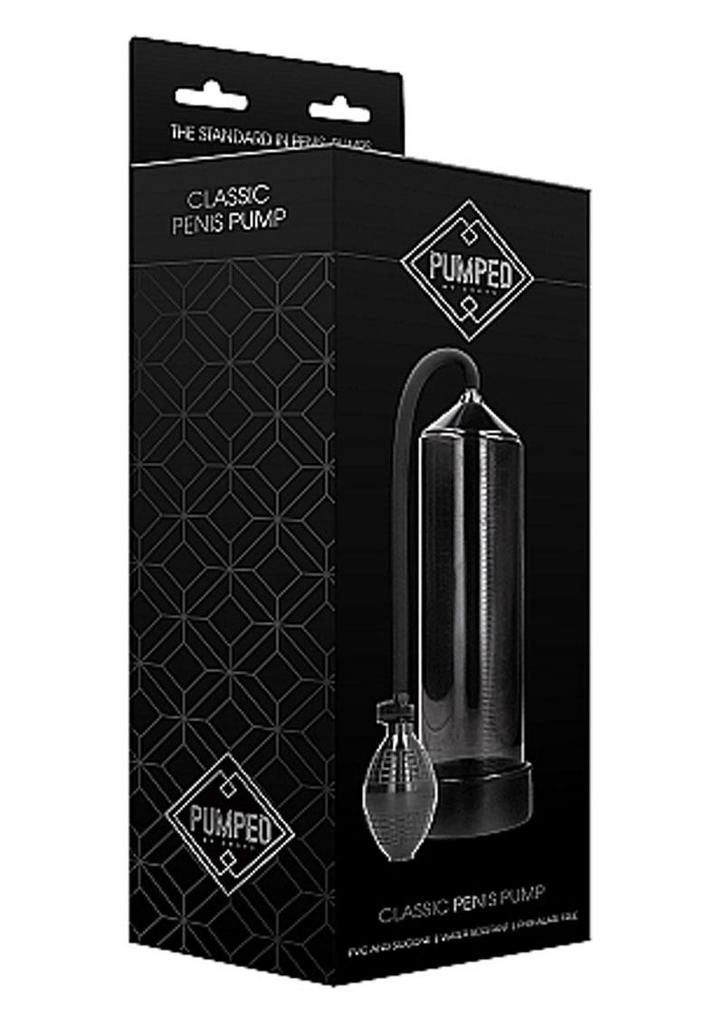 Pumped By Shots Classic Penis Pump - Black