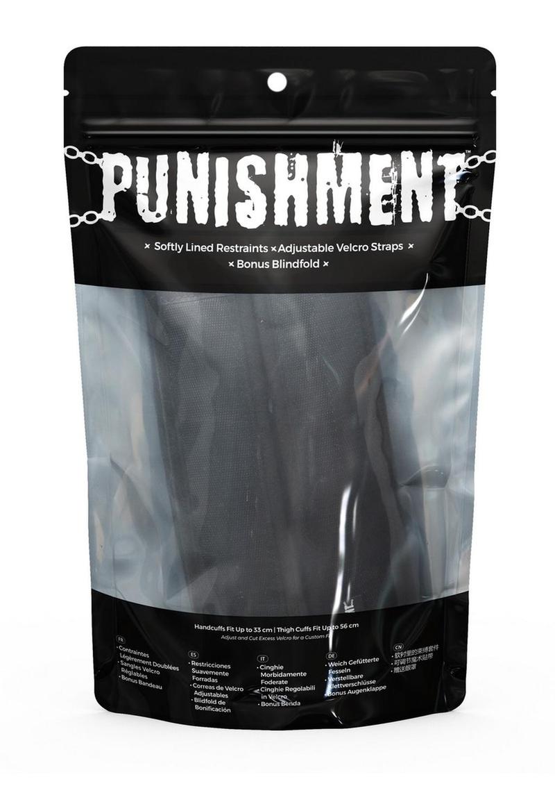 Punishment Thigh to Wrist Restraints