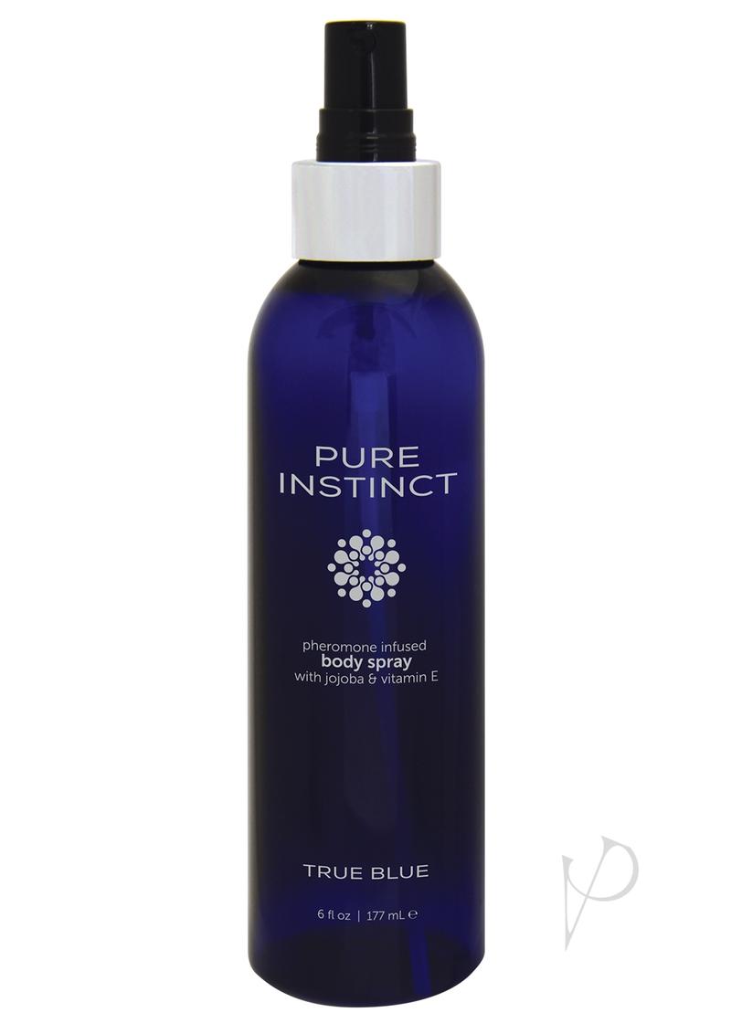 Pure Instinct Pheromone Body Spray True - Blue - 6oz