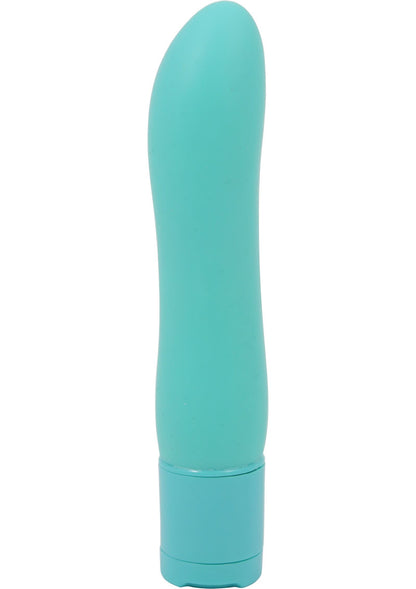 Pure Touch Silicone Vibrator - Blue/Teal