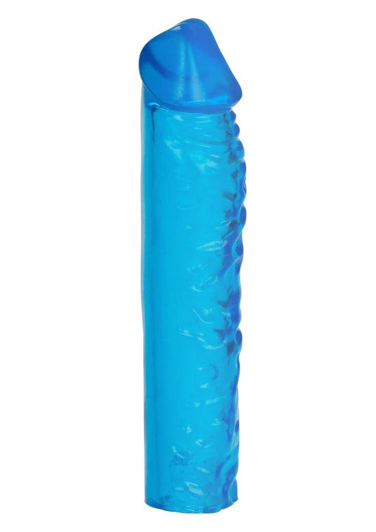 Puregel Textured Pleasure Penis Sleeve - Blue