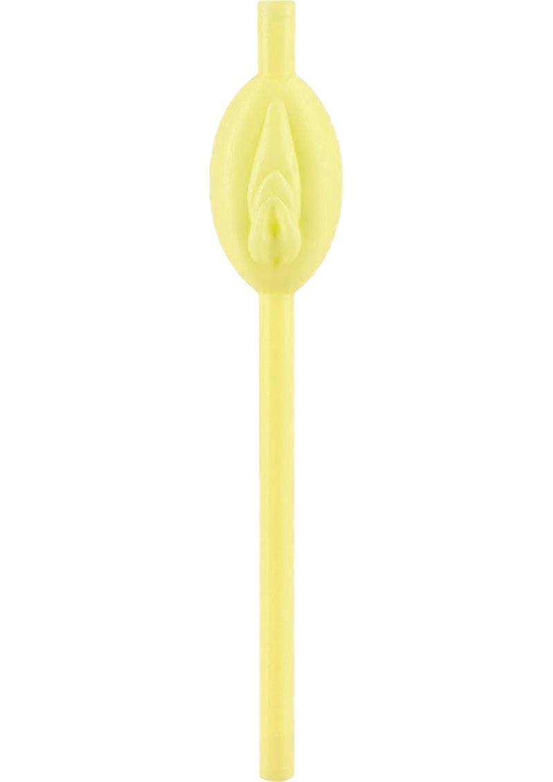 Pussy Straws - Glow In The Dark - 8 Pieces/Per Pack