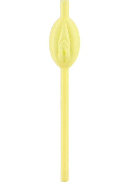 Pussy Straws - Glow In The Dark - 8 Pieces/Per Pack