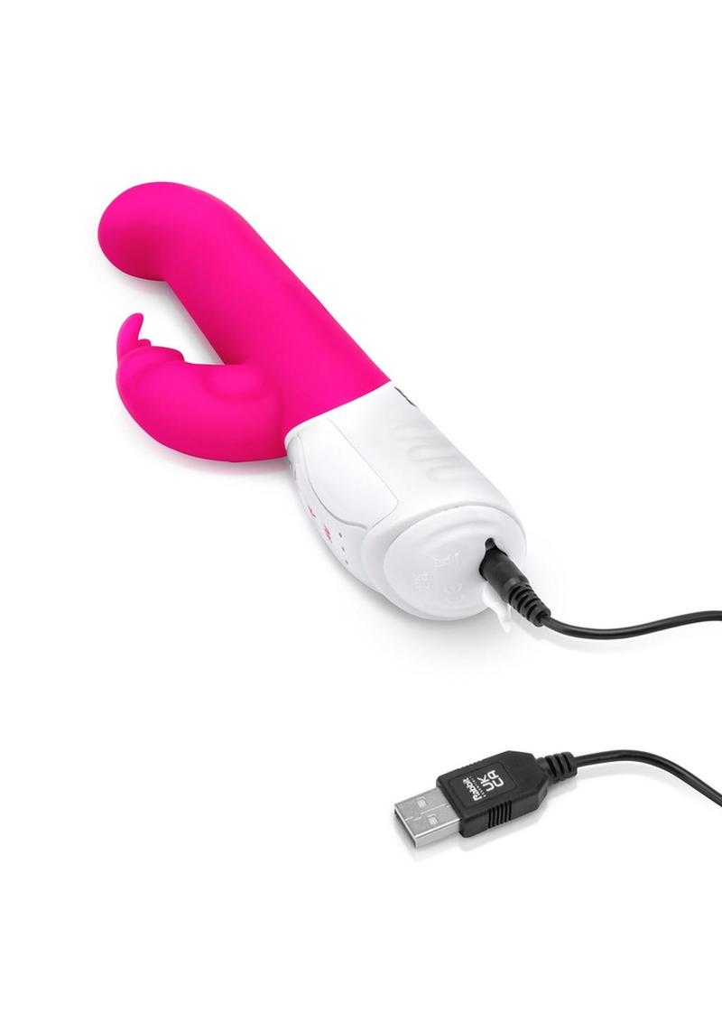 Rabbit Essentials Silicone Rechargeable Come Hither G-Spot Rabbit