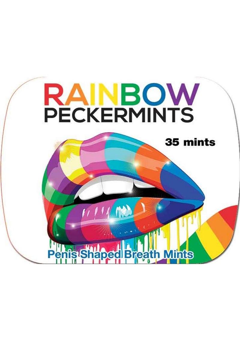 Rainbow Peckermints Breath Mints .8 Ounce Tin