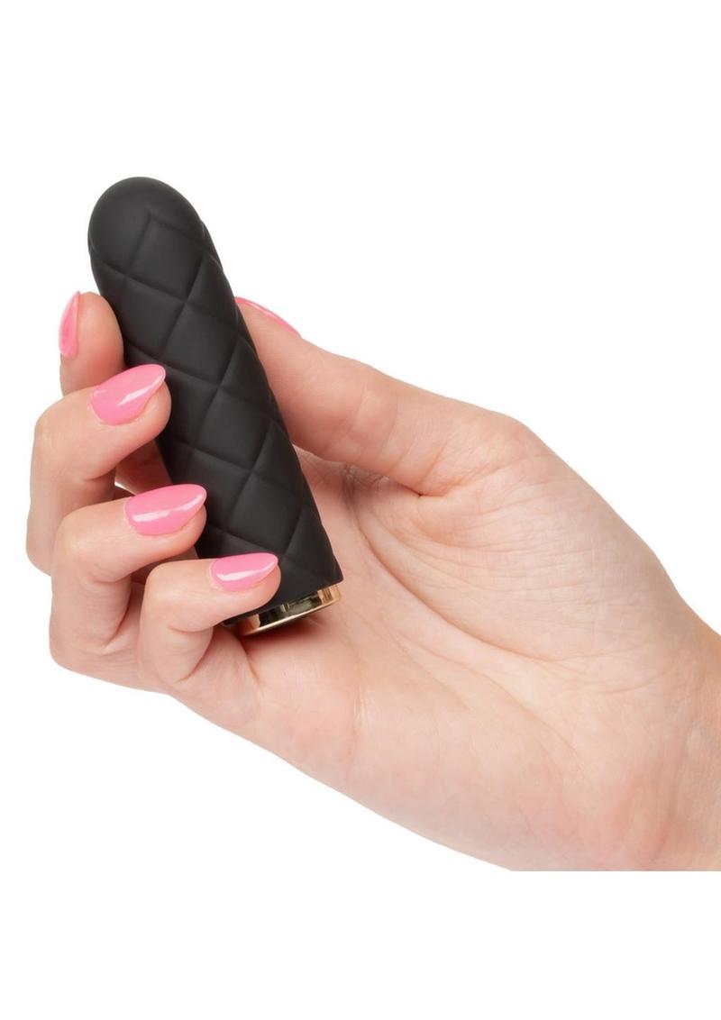 Raven Quilted Seducer Rechargeable Silicone Bullet