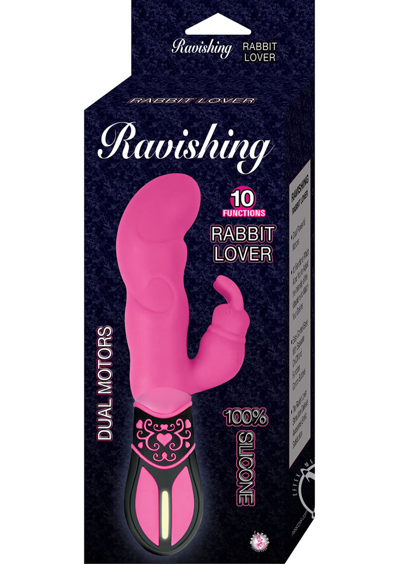 Ravishing Rabbit Lover Silicone Vibrator - Pink