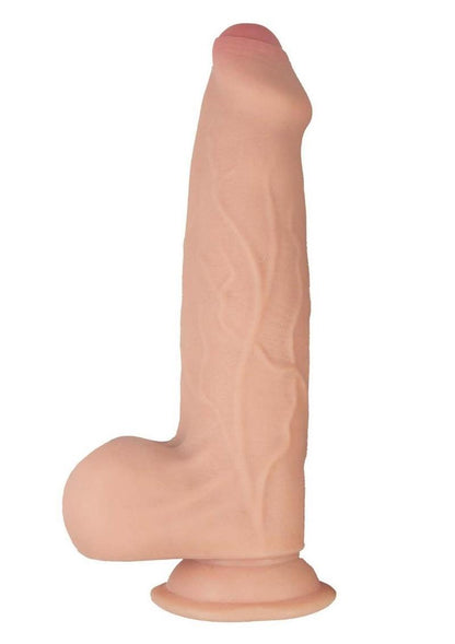 Realcocks Dual Layered Uncut Slider Thick Shaft Dildo