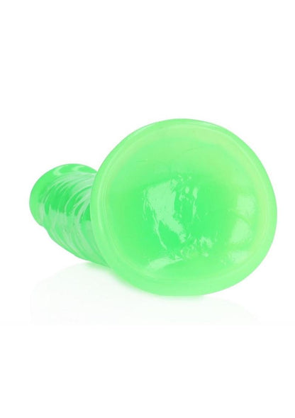 Realrock Slim Glow In The Dark Dildo with Suction Cup