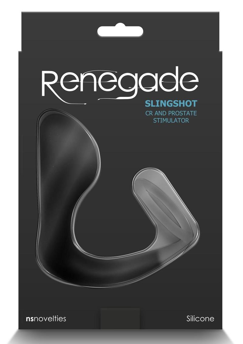 Renegade Slingshot Silicone Cock Ring and Prostate Plug