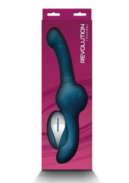 Revolution Tsunami Rechargeable Silicone Vibrator with Remote Control