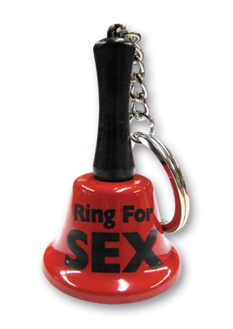 Ring For Sex Keychain Bell