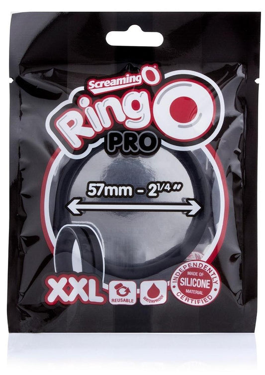 Ringo Pro Double Xtra-Large Silicone Cock Rings Waterproof - Assorted Colors - 24 Piece/Bowl