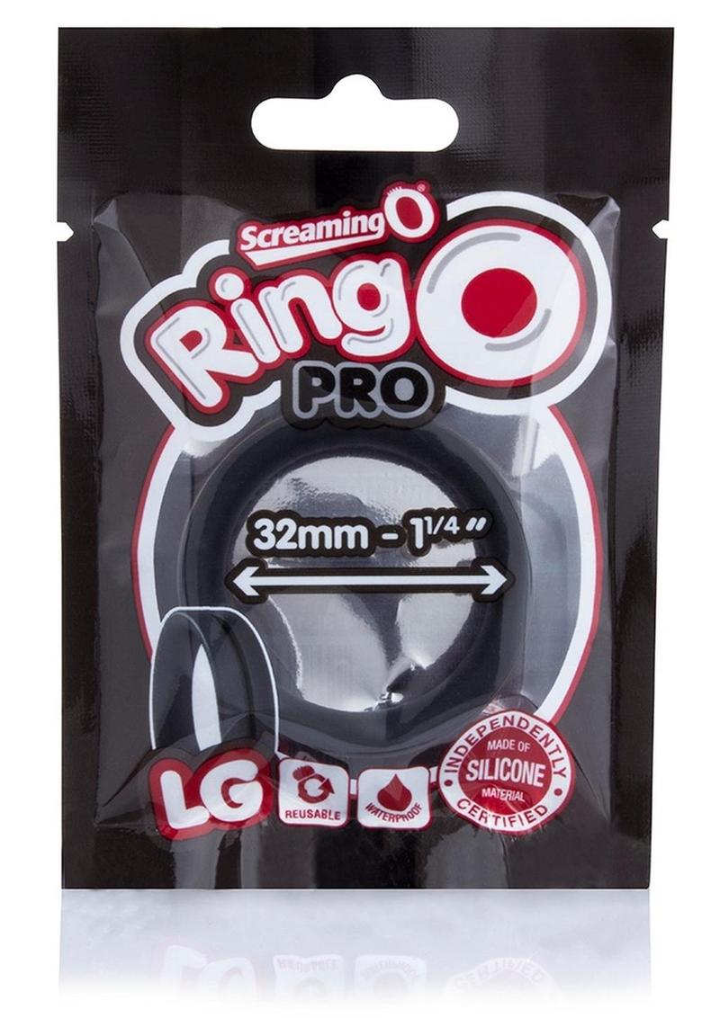 Ringo Pro Large Silicone Cock Rings Waterproof - Assorted Colors - Large - 24 Piece/Bowl