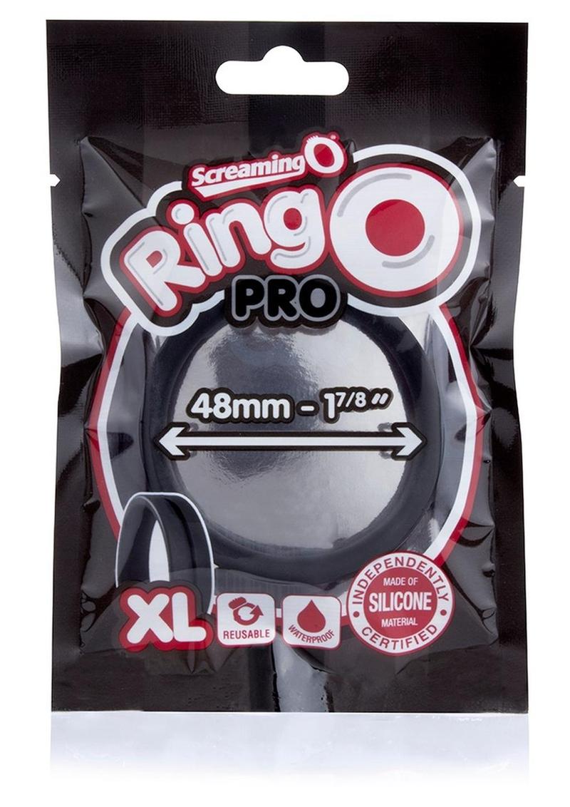 Ringo Pro Xtra-Large Silicone Cock Rings Waterproof - Assorted Colors - XLarge - 24 Piece/Bowl