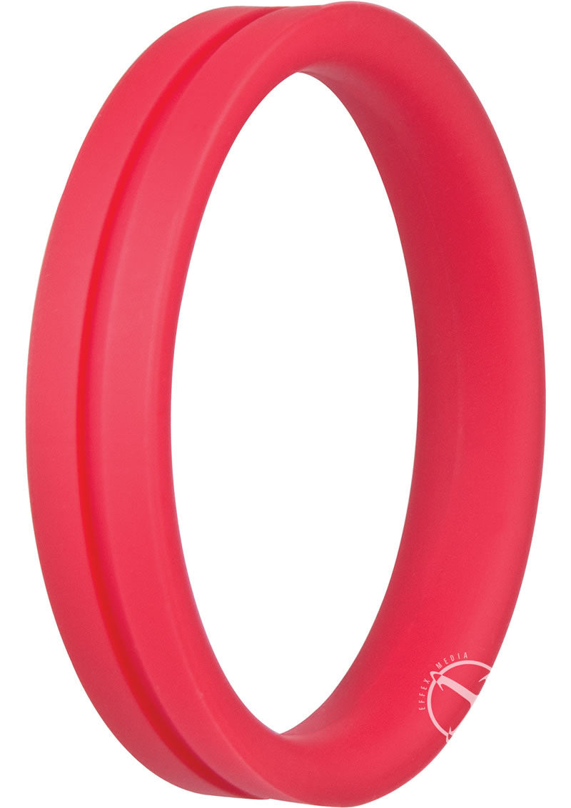 Ringo Pro Xtra-Large Silicone Cock Rings Waterproof - Red - XLarge - 12 Each Per Box