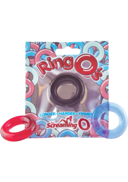 Ringo's Silicone Cock Rings Waterproof - Assorted Colors - 18 Per Display