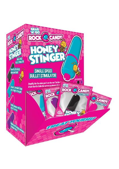 Rock Candy Honey Stinger - Assorted Colors - 24 Per Display/Display