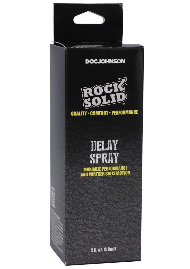 Rock Solid Delay Spray - 2oz - Boxed