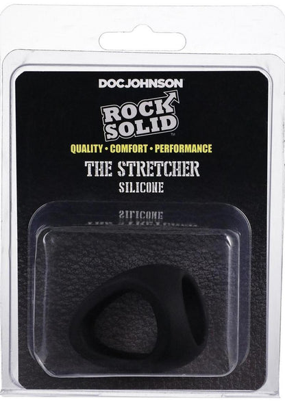 Rock Solid The Stretcher Silicone Ball Stretcher - Black