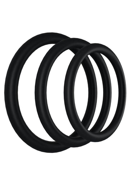 Rock Solid Tri-Pack Rubber Gasket Cock Ring