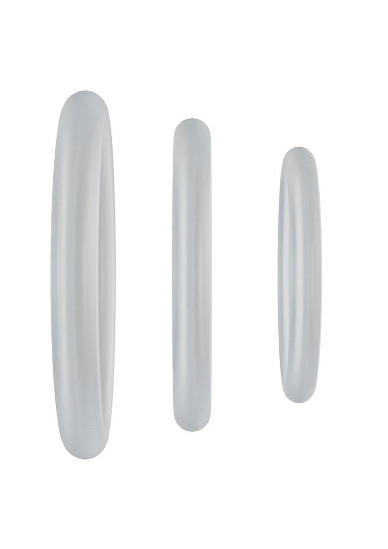 Rock Solid Tri-Pack Silicone Gasket Cock Ring