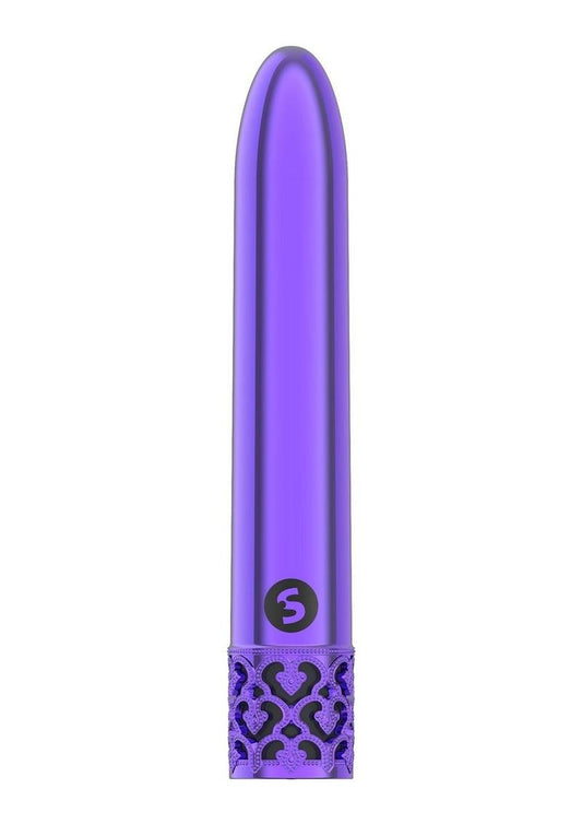 Royal Gems Shiny Rechargeable Bullet - Purple