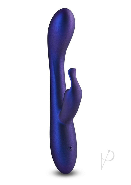 Royals Empress Rechargeable Silicone Rabbit Vibrator - Blue