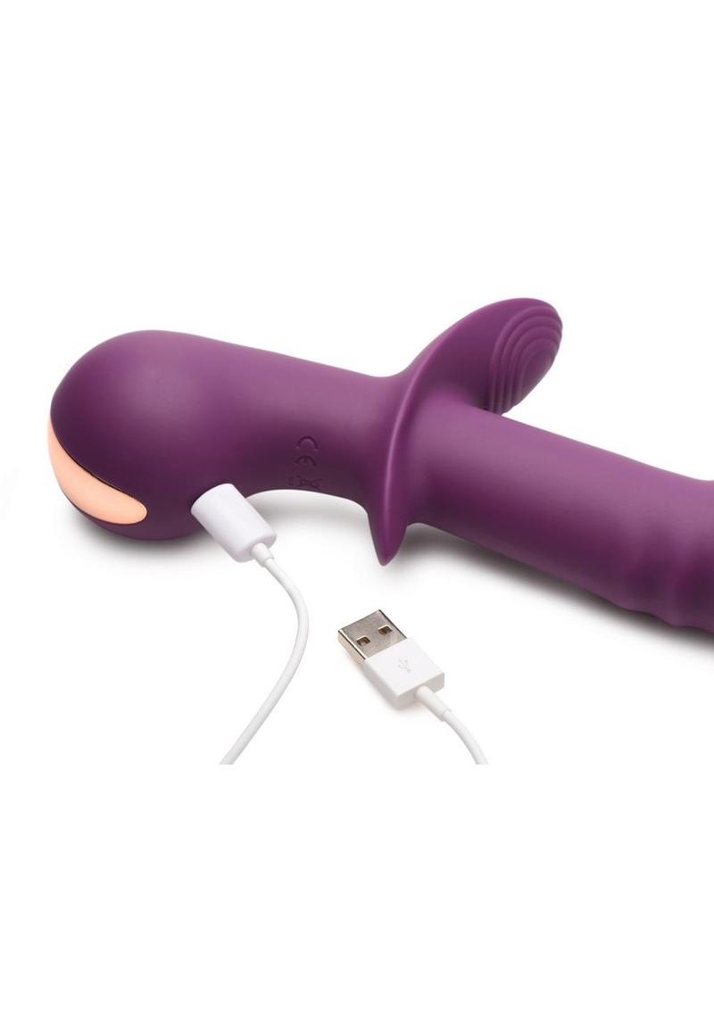 Rumblers 10x G-Spot Silicone Rabbit Vibrator