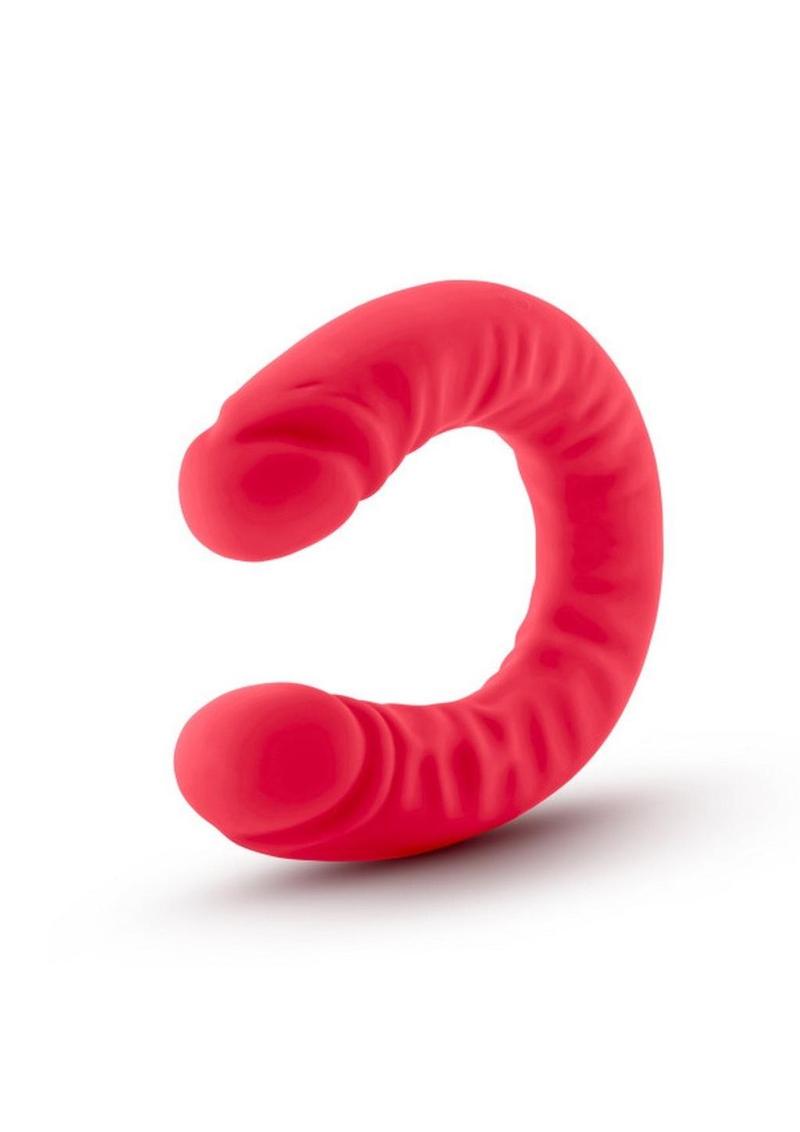 Ruse Silicone Double Headed Dildo 18in - Cerise