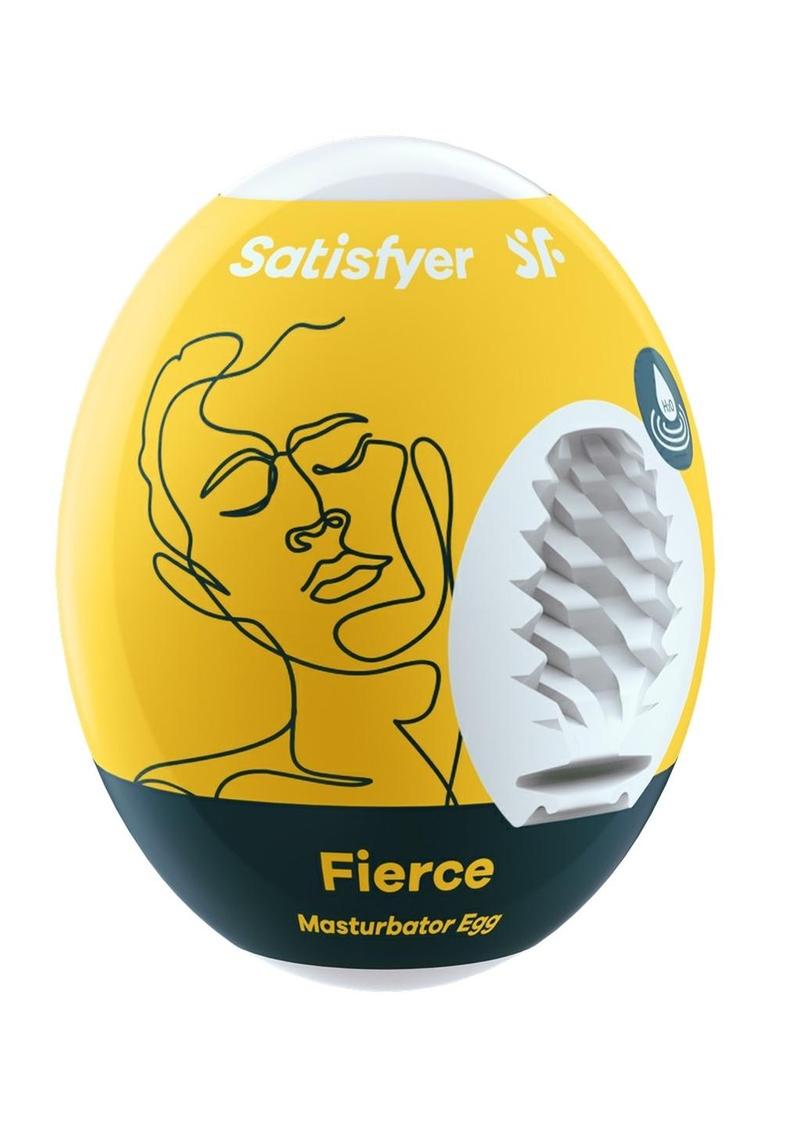 Satisfyer Masturbator Egg 3 Pack Set (Riffle, Bubble, Fierce