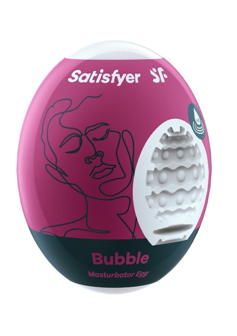 Satisfyer Masturbator Egg 3 Pack Set (Riffle, Bubble, Fierce