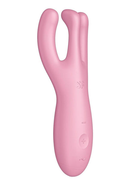 Satisfyer Threesome 4 Rechargeable Silicone Vibrator