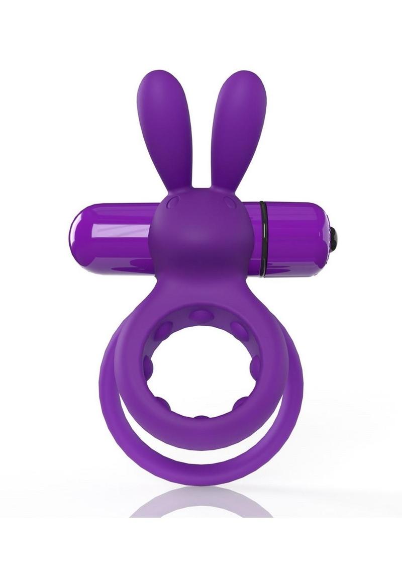 Screaming O 4b Ohare Vibrating Cock Ring - Grape/Purple