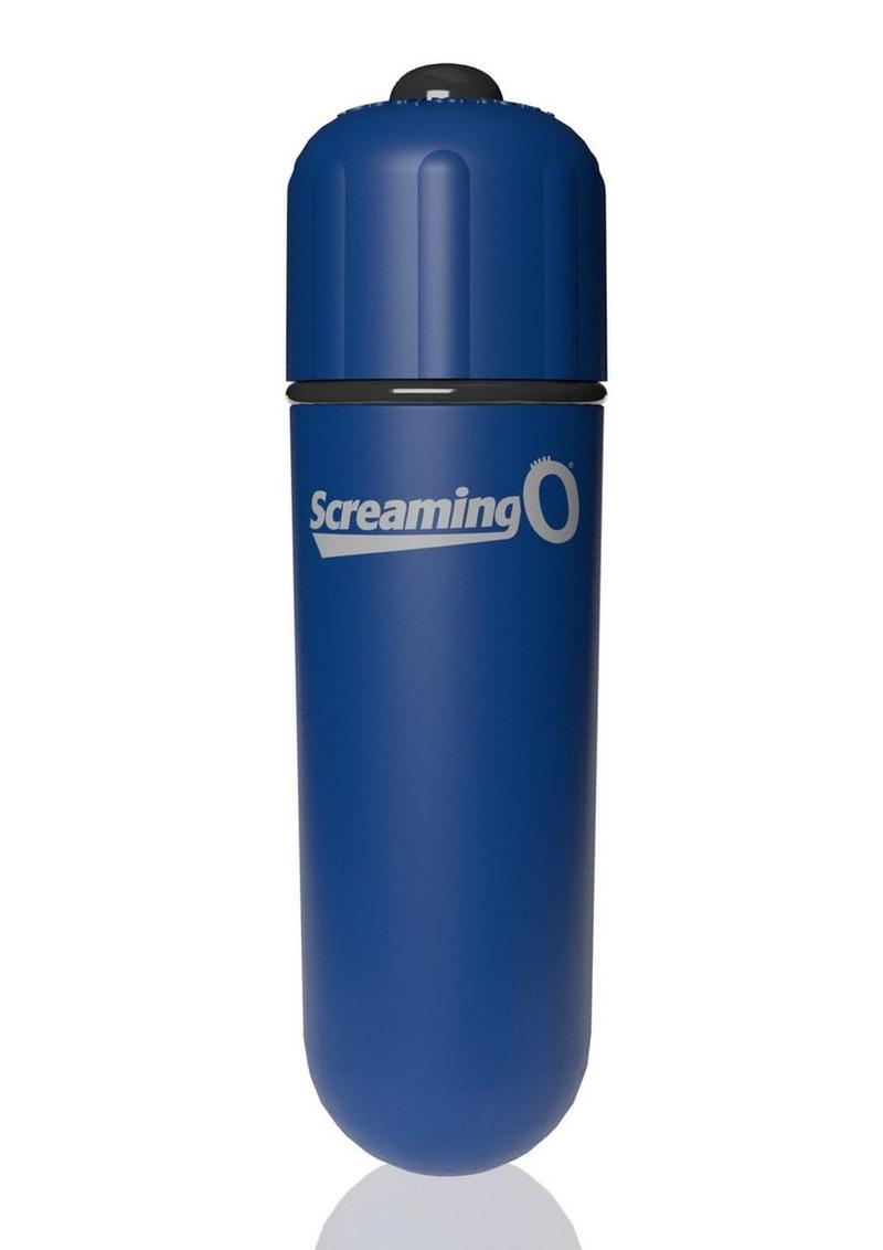 Screaming O 4t Bullet Vibrator - Blue/Blueberry