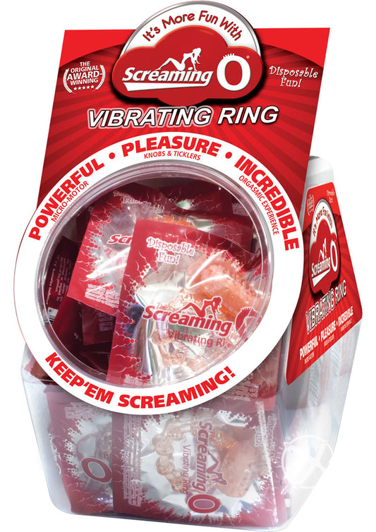 Screaming O Vibrating Ring Candy - 48 Per Display/Bowl