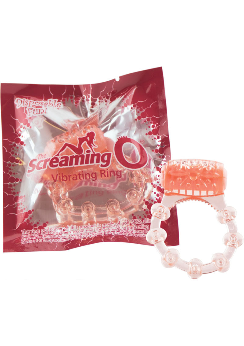 Screaming O Vibrating Ring Disposable - 24 Per Display