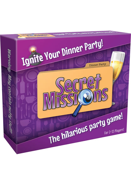 Secret Missions Dinner Party Game