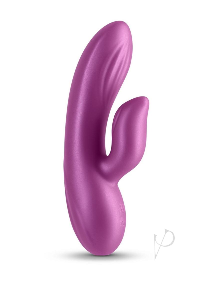 Seduction Angel Rechargeable Silicone Rabbit Vibrator - Magenta/Pink