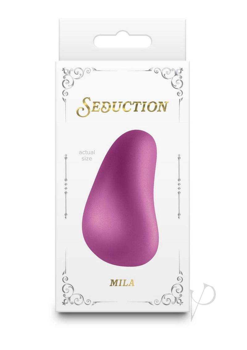 Seduction Mila Rechargeable Silicone Mini Vibrator - Pink