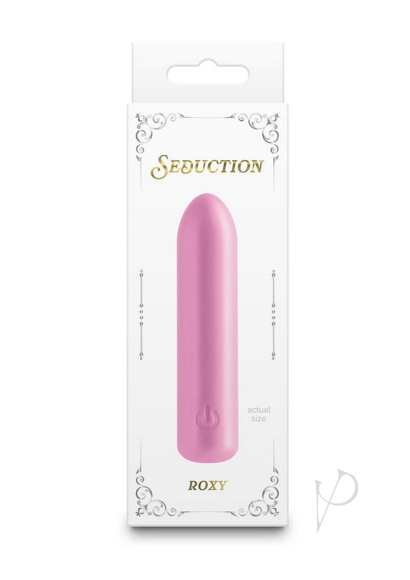 Seduction Roxy Rechargeable Silicone Bullet - Pink