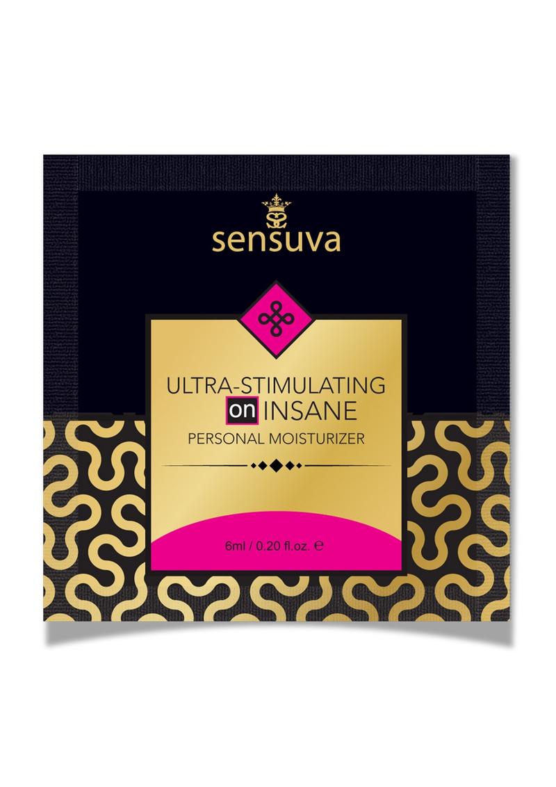 Sensuva Erosense Insane Ultra Warming and Stimulating Lubricant - .2oz