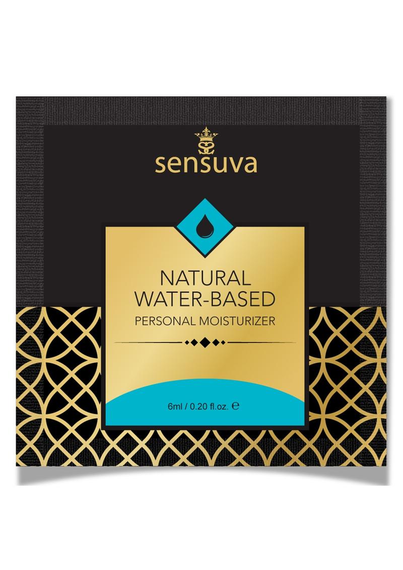 Sensuva Natural Water Based Lubricant - .2oz