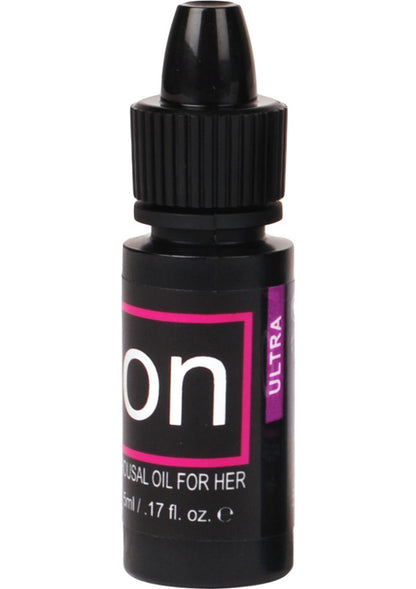 Sensuva On Ultra Natural Arousal Oil For Her - Large - .17oz - Box