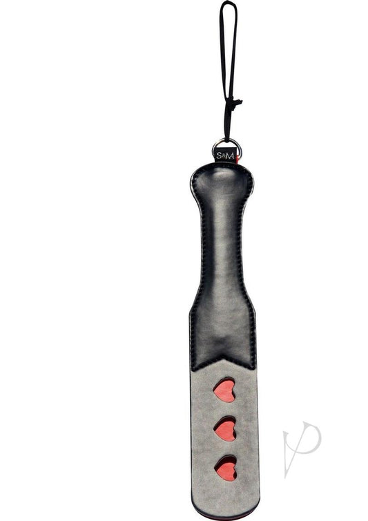 Sex and Mischief Heart Paddle - Black - 12.5in