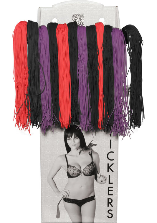 Sex and Mischief Rubber Ticker - Assorted - Assorted Colors - 12 Per Display