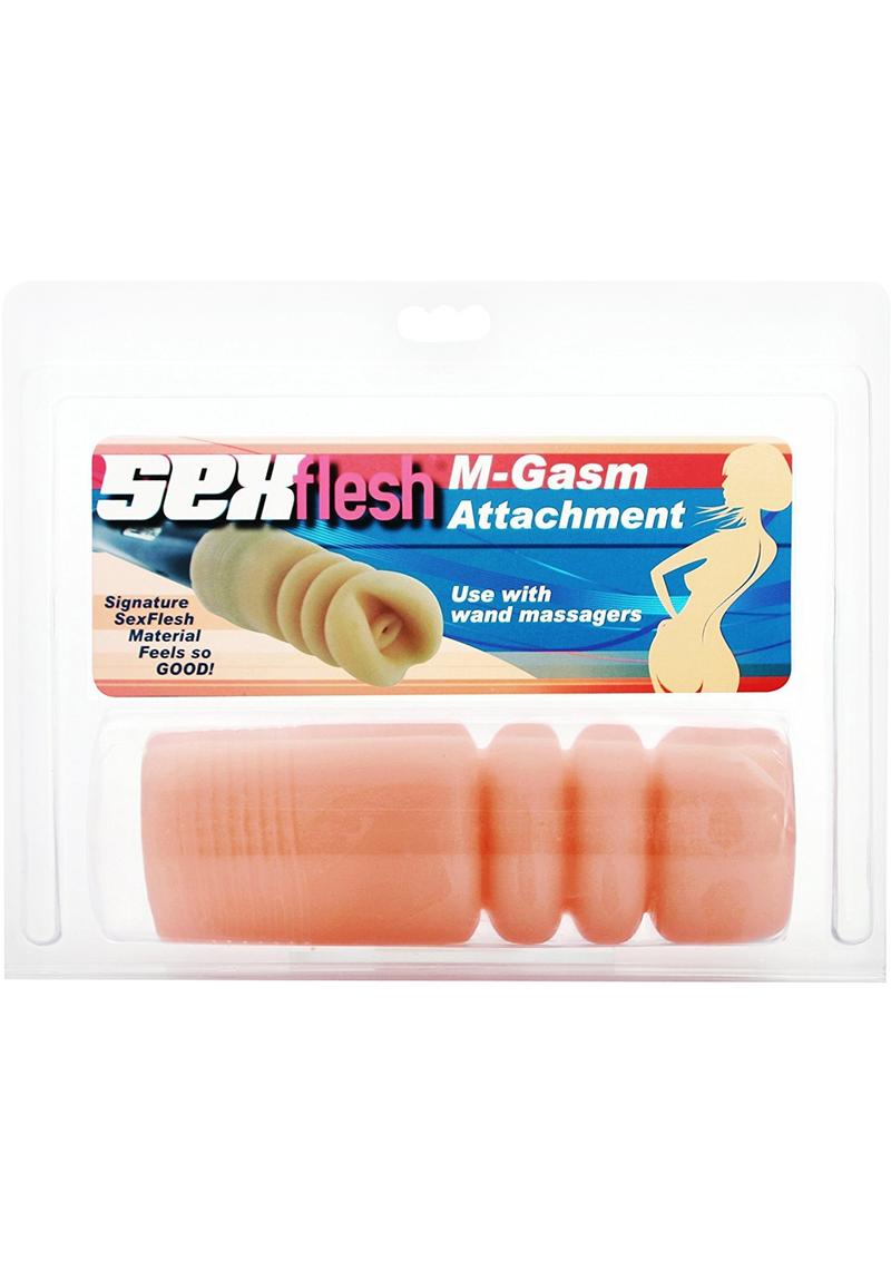 Sexflesh M-Gasm Attachment - Vanilla