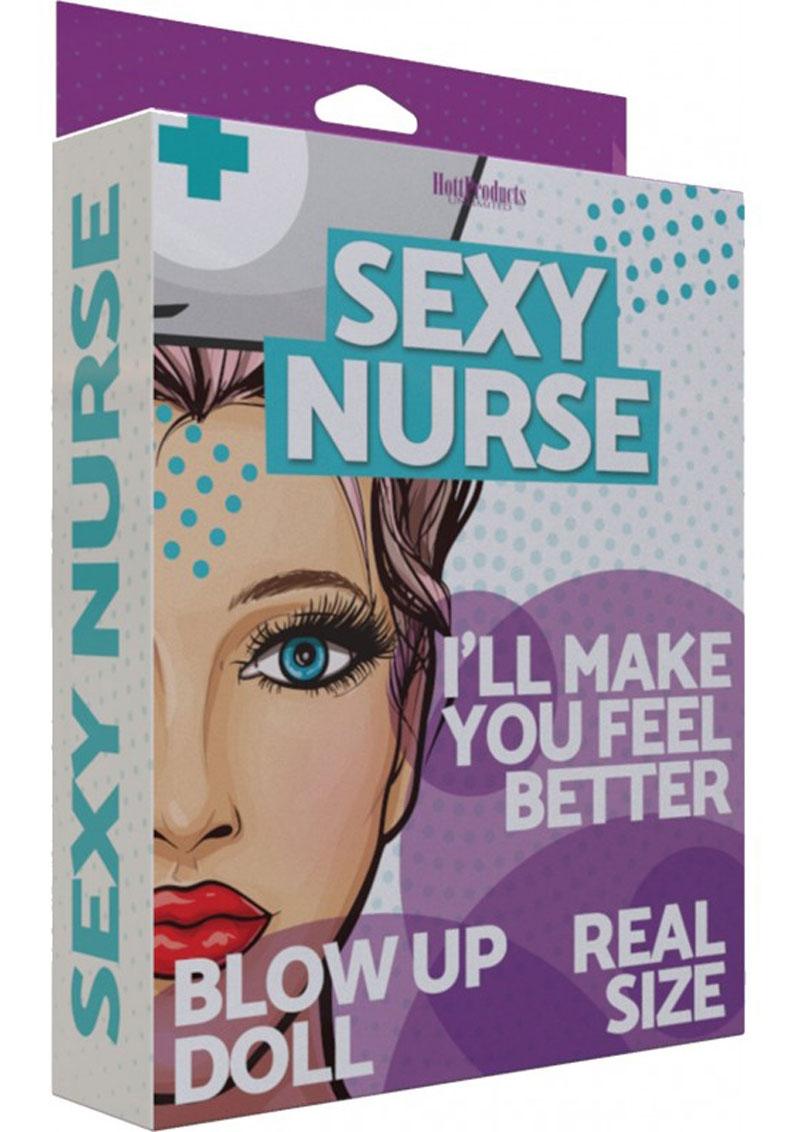 Sexy Nurse Blow Up Doll - Vanilla - 5.2 Ft